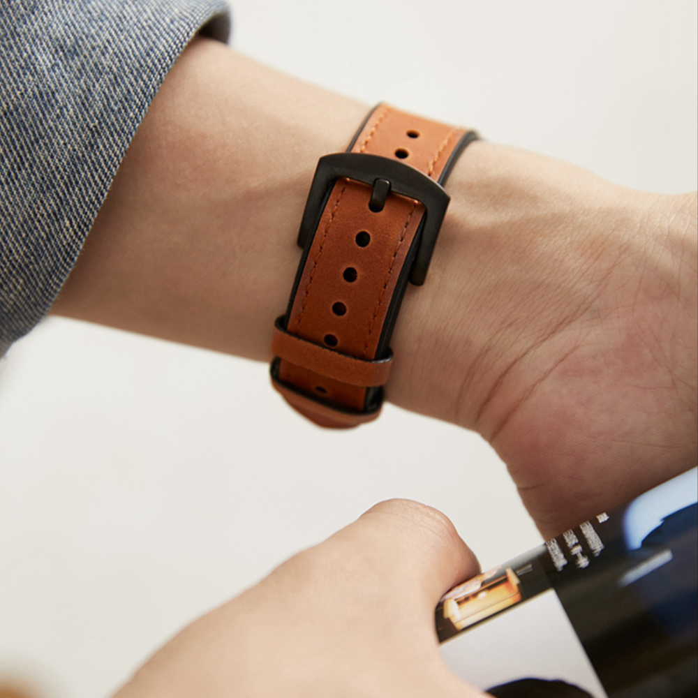 牛革製Apple Watchバンド