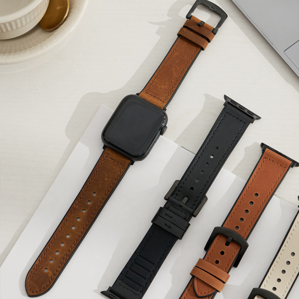 牛革製Apple Watchバンド