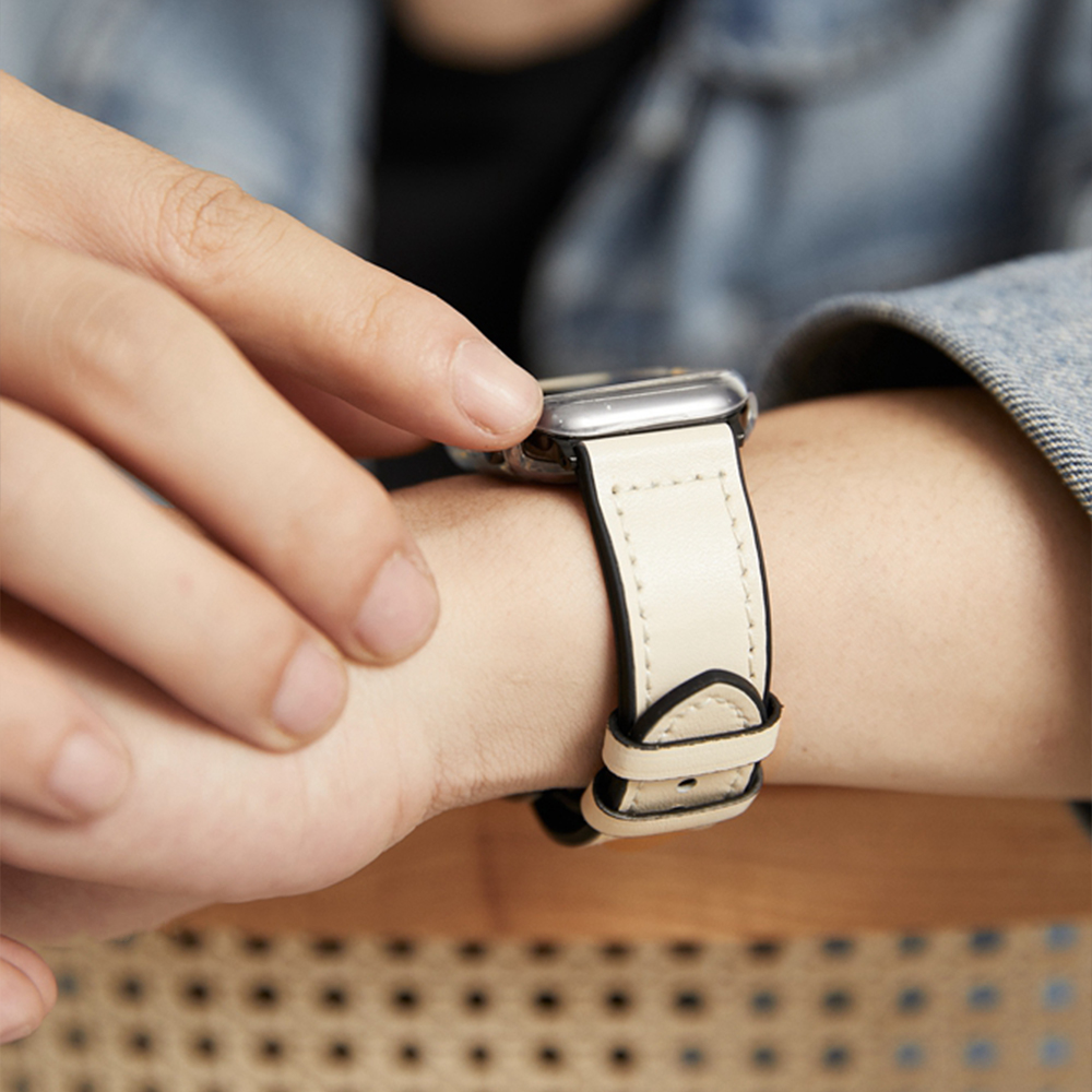 牛革製Apple Watchバンド