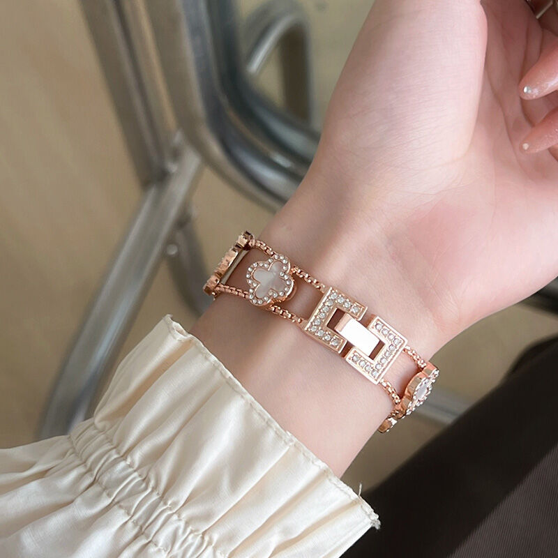 幸せの四葉のクローバー Apple Watchバンド-hmcase