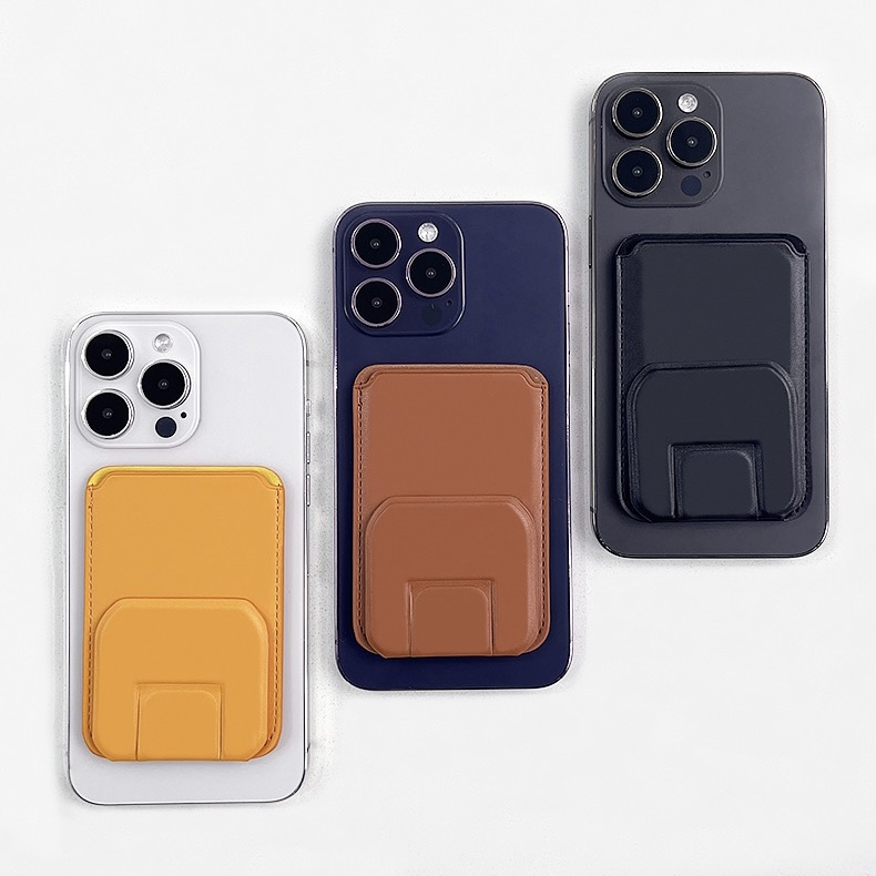 Magsafe対応 スマホスタンド・カードケース-hmcase