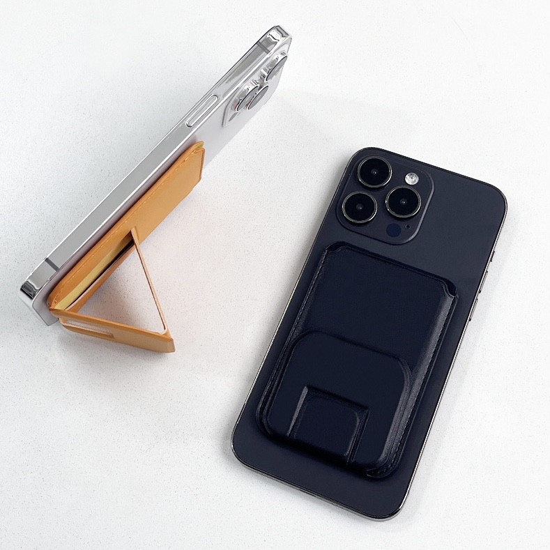 Magsafe対応 スマホスタンド・カードケース-hmcase