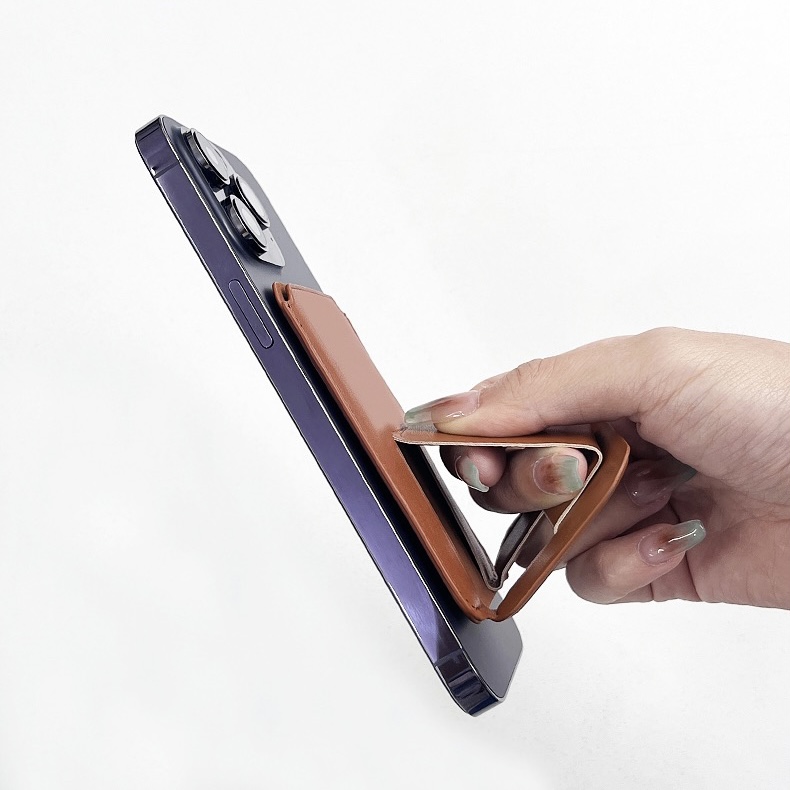 Magsafe対応 スマホスタンド・カードケース-hmcase