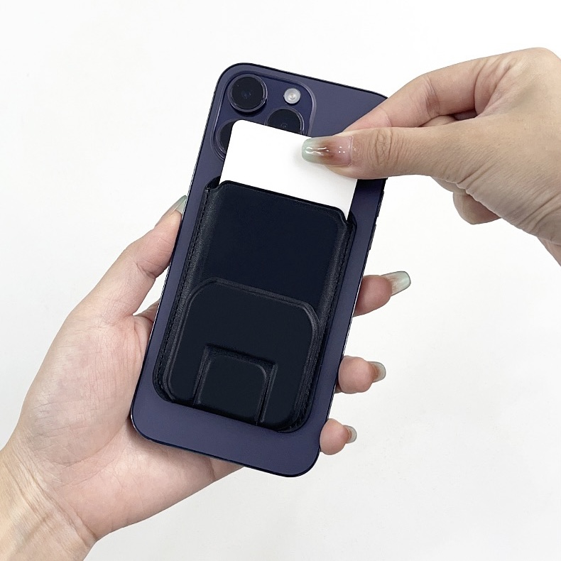 Magsafe対応 スマホスタンド・カードケース-hmcase