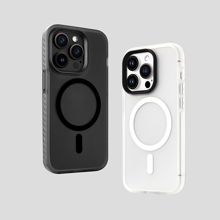 フロスト肌ざわり 耐衝撃 iPhoneケース