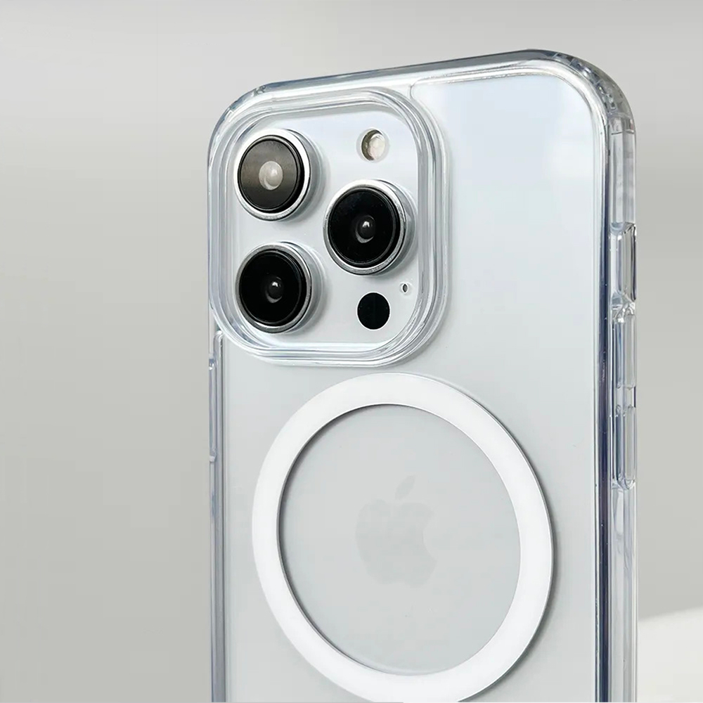 Magsafe対応 高透明・黄変防止クリアケース（iPhone11～14）-hmcase