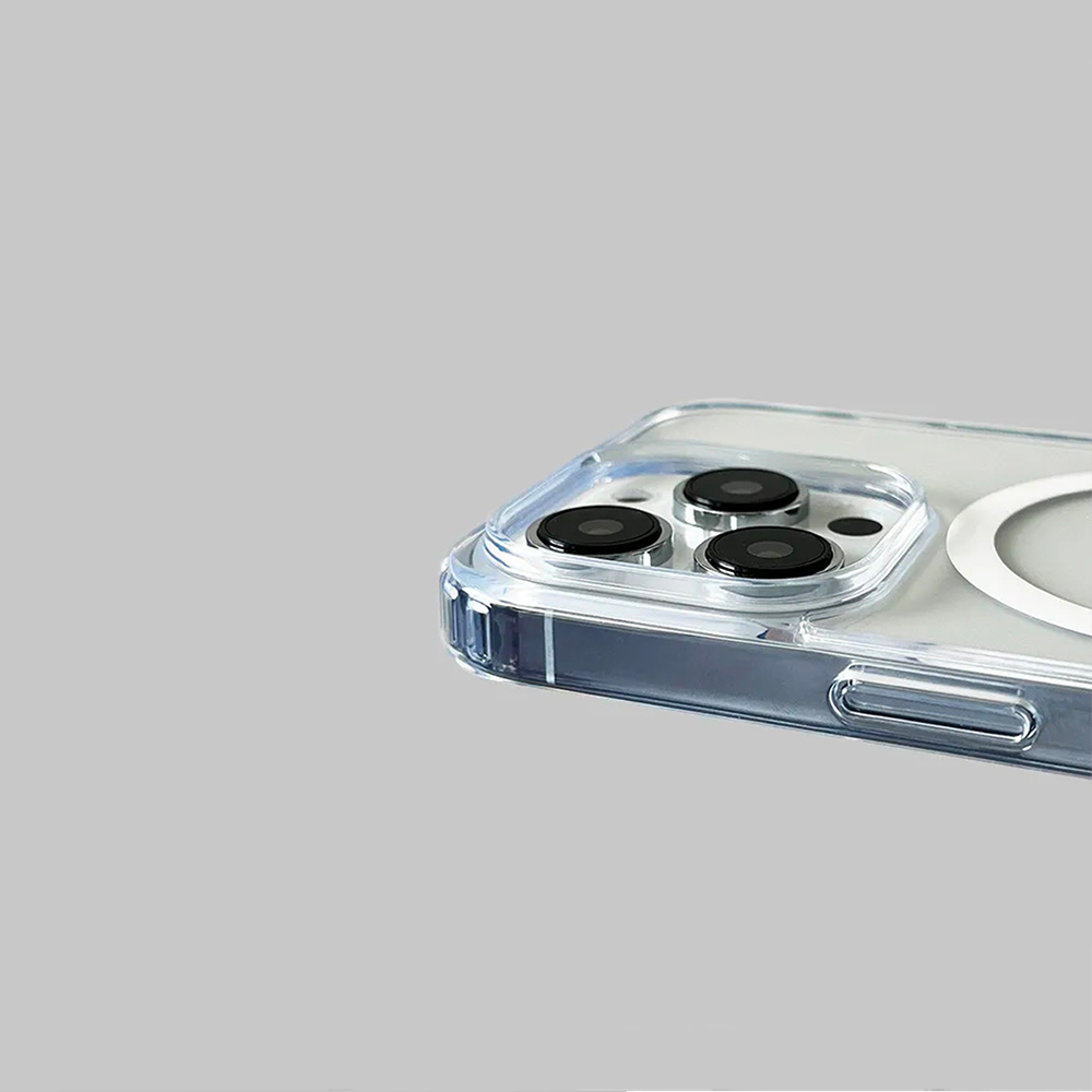 Magsafe対応 高透明・黄変防止クリアケース（iPhone11～14）-hmcase