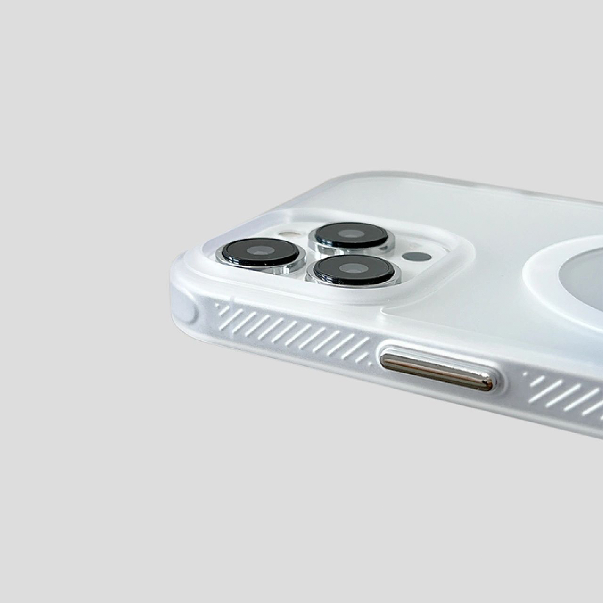 高級感 透明グラデーションカラー Magsafe対応ケース-hmcase