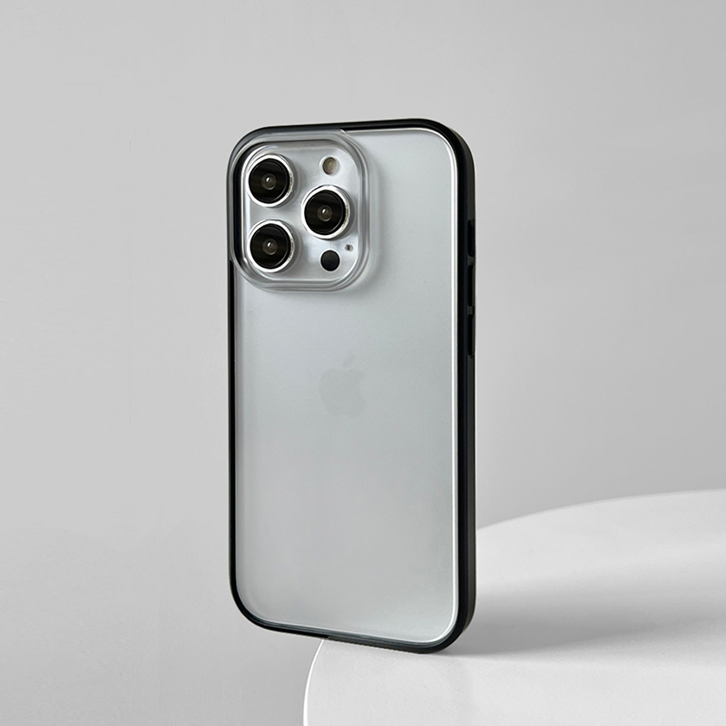 半透明フロスト肌触りいいiPhoneケース（14シリーズ）