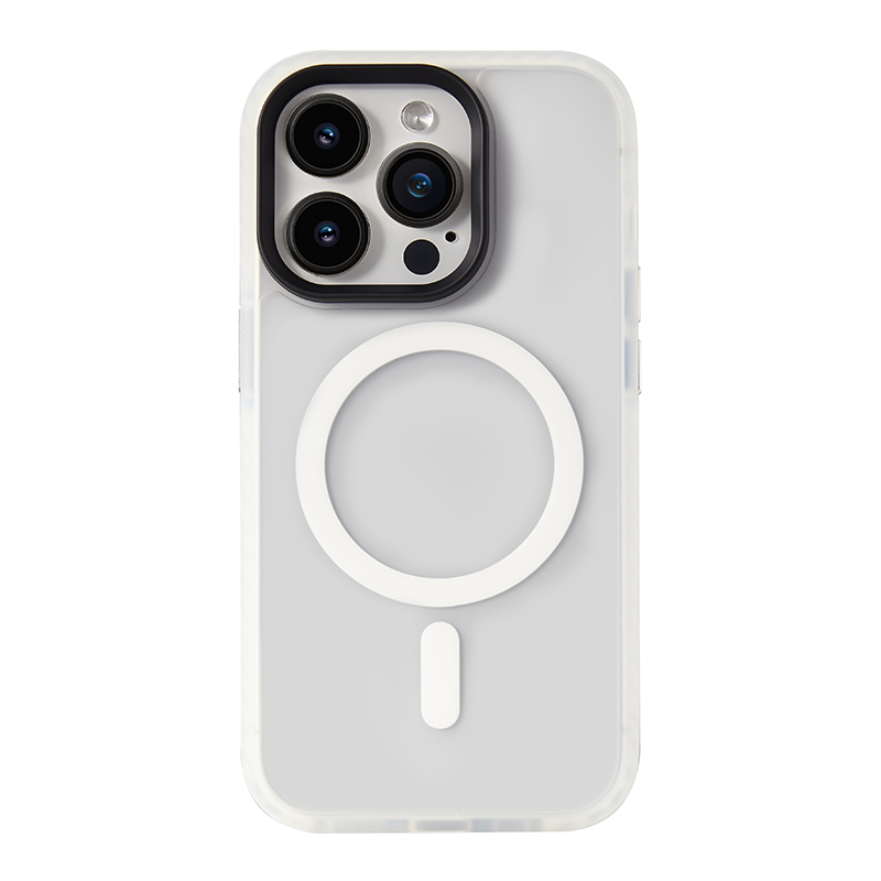 フロスト肌ざわり 耐衝撃マグセーフ対応iPhoneケース