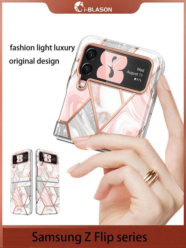 Samsung Z FLIP4/3 เคสโทรศัพท์แฟชั่นสร้างสรรค์ใหม่