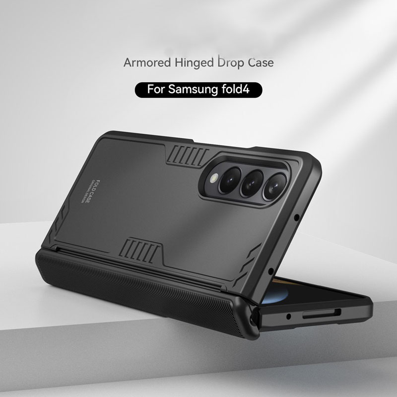 เหมาะสำหรับ Samsung Z Fold3/4 บานพับแกนกลางป้องกันกรณีโทรศัพท์กันกระแทก