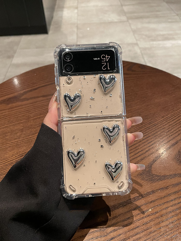 เหมาะสำหรับ Samsung Z Flip4/3 เคสโทรศัพท์มือถือที่สร้างสรรค์ใหม่