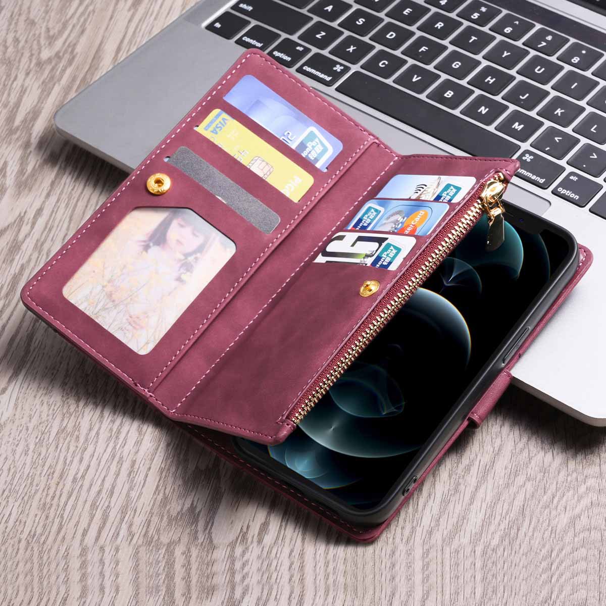 เหมาะสำหรับ Samsung Z Flip4/3 เคสโทรศัพท์หนังแฟชั่นใหม่