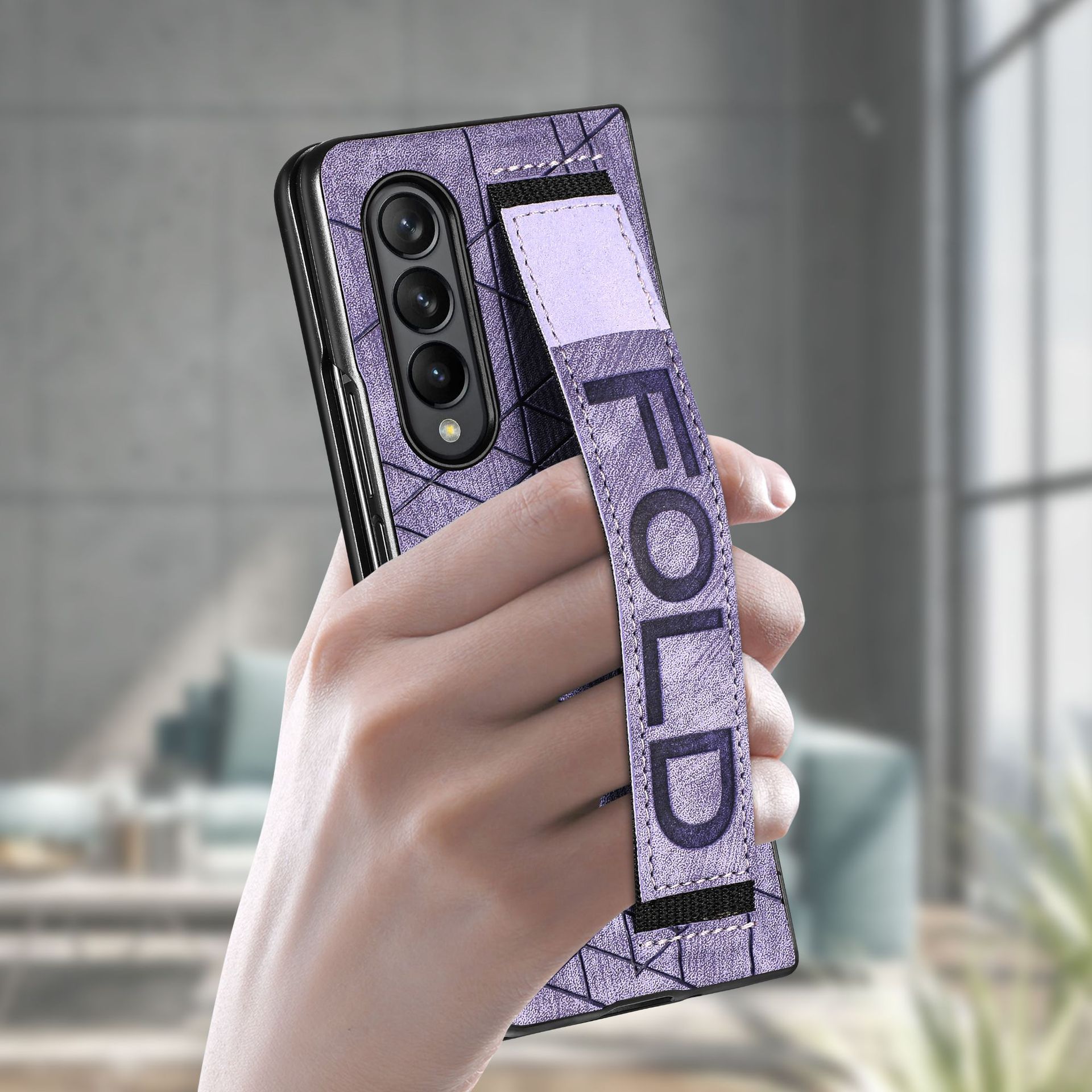 เหมาะสำหรับ Samsung Z Fold4/3 เคสโทรศัพท์มือถือกันกระแทกแบบสร้างสรรค์