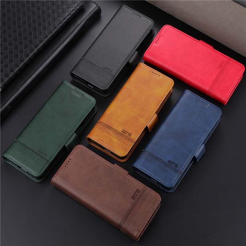 เคสโทรศัพท์ใส่บัตรสำหรับ Samsung Z Fold4/3 หนังคุณภาพสูง