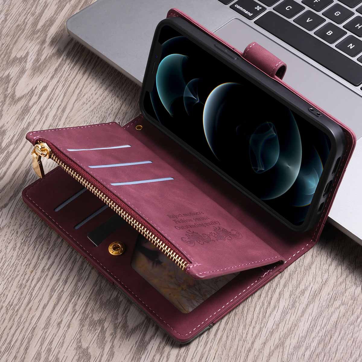 เหมาะสำหรับ Samsung Z Flip4/3 เคสโทรศัพท์หนังแฟชั่นใหม่