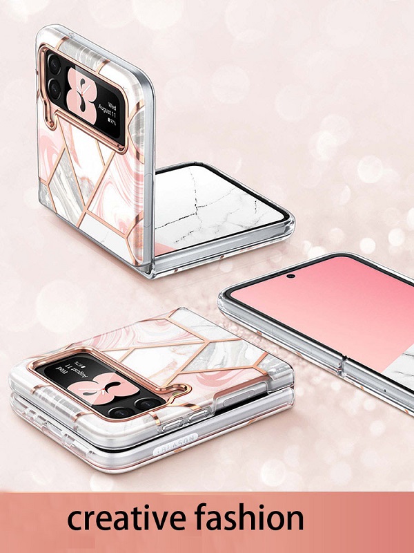 Samsung Z FLIP4/3 เคสโทรศัพท์แฟชั่นสร้างสรรค์ใหม่