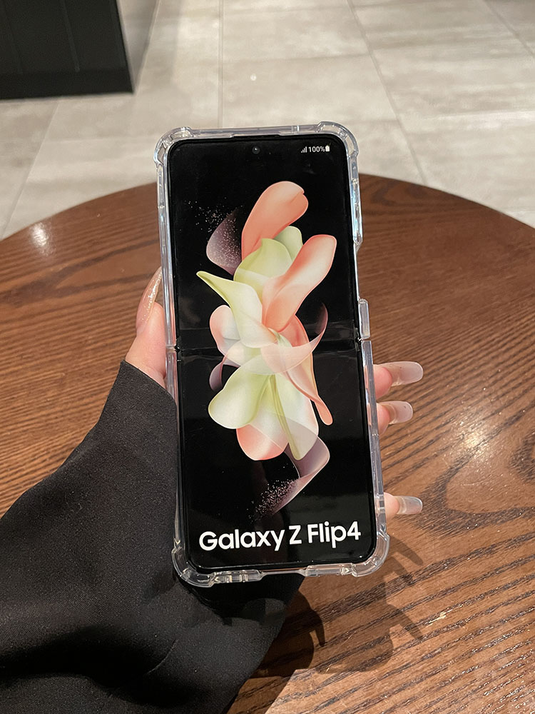 เหมาะสำหรับ Samsung Z Flip4/3 เคสโทรศัพท์มือถือที่สร้างสรรค์ใหม่