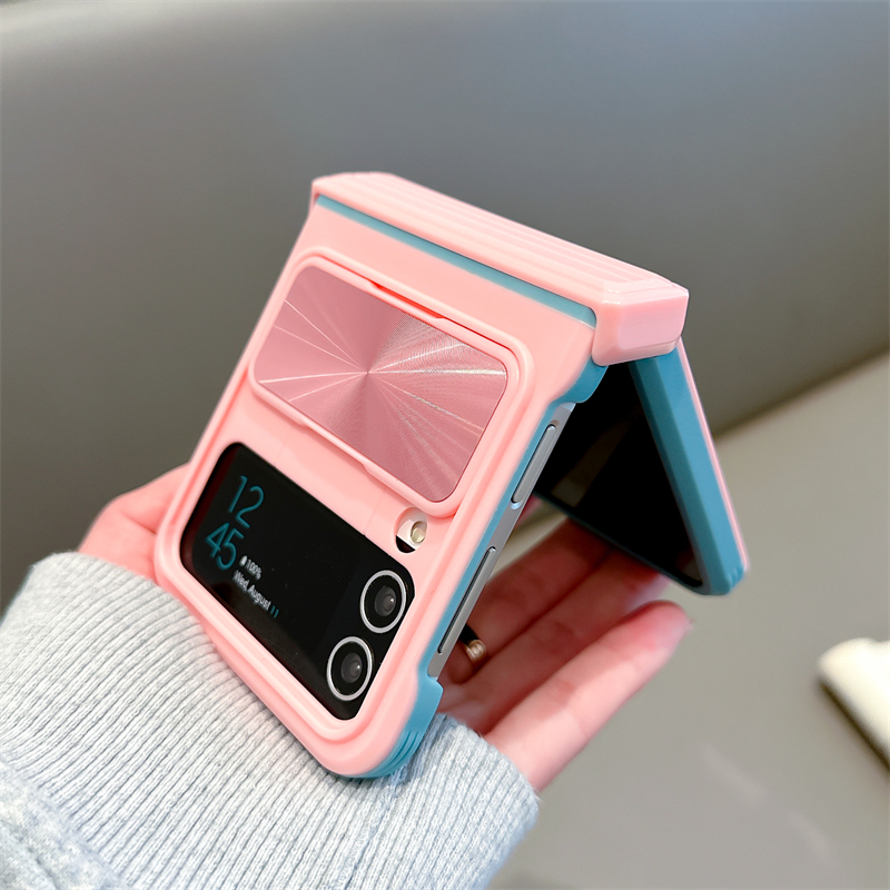 เหมาะสำหรับ Samsung Z Flip3/4 Dopamine Fashion Explosion Phone Case