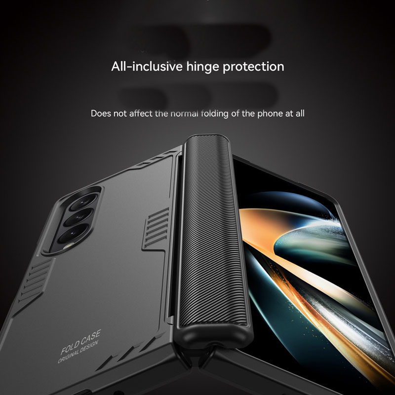 เหมาะสำหรับ Samsung Z Fold3/4 บานพับแกนกลางป้องกันกรณีโทรศัพท์กันกระแทก