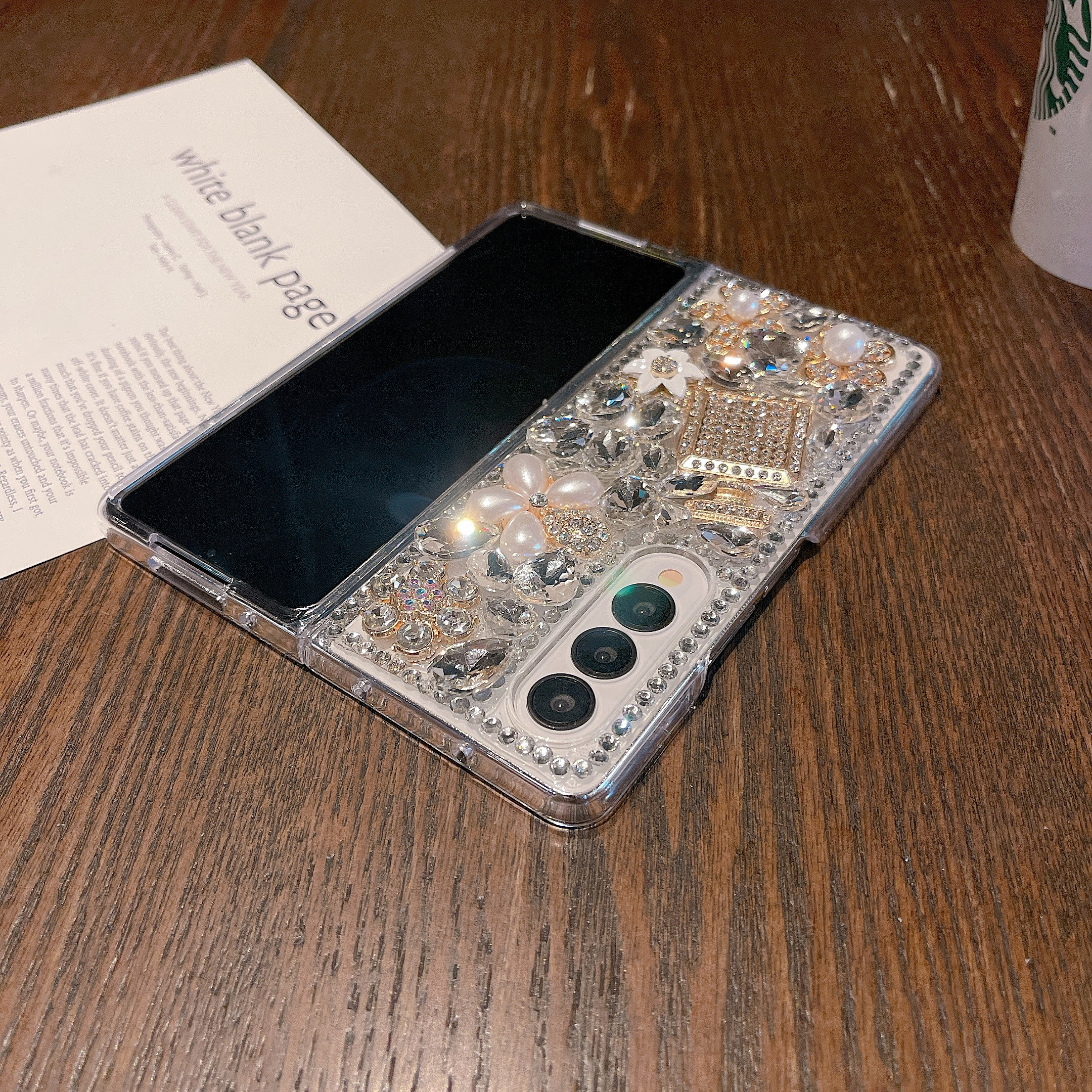 เคสโทรศัพท์หรูหรามีสไตล์สำหรับ Samsung Z Fold4/3