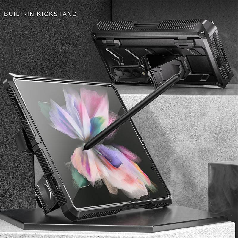 เหมาะสำหรับ Samsung Z Fold3/4 เคสโทรศัพท์มือถือกันกระแทกเกรดทหารขั้นสูง