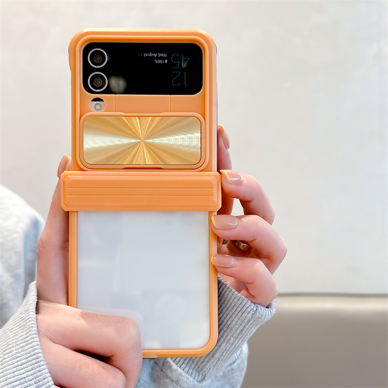 เหมาะสำหรับ Samsung Z Flip3/4 Dopamine Fashion Explosion Phone Case