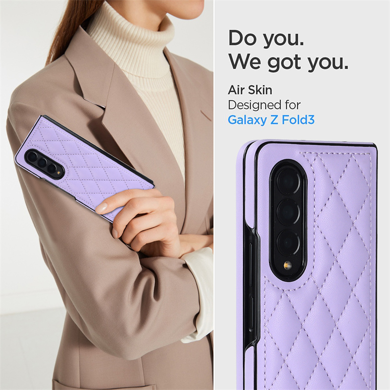 เหมาะสำหรับซองโทรศัพท์หนังคุณภาพสูง Samsung Z Fold3/4