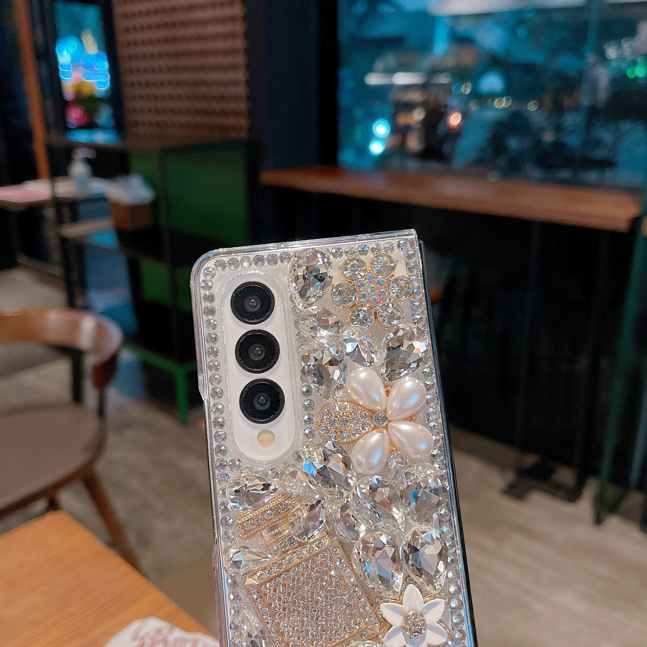 เคสโทรศัพท์หรูหรามีสไตล์สำหรับ Samsung Z Fold4/3