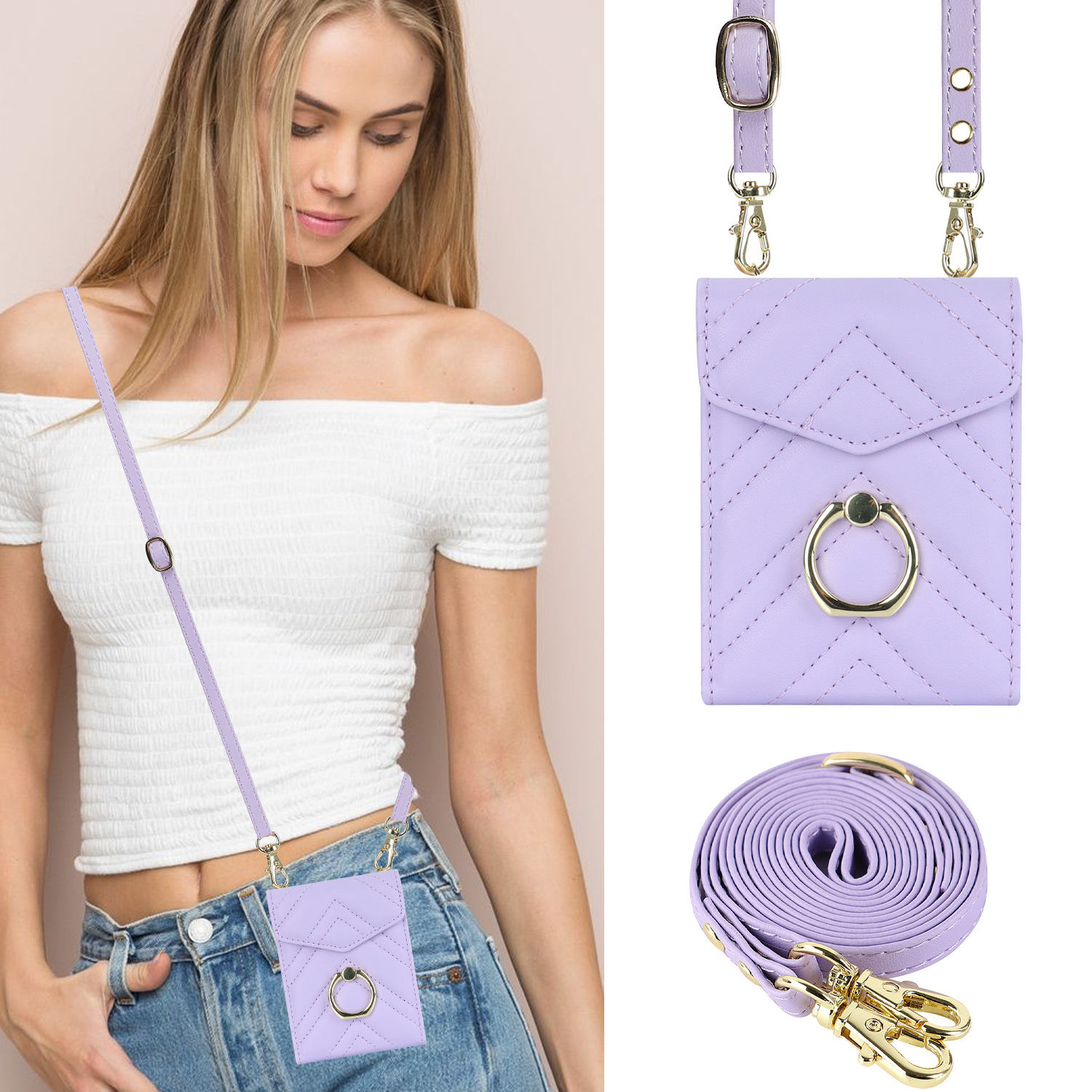 สำหรับ Samsung Z Flip4/3 เคสโทรศัพท์สุดเก๋พร้อมช่องเสียบการ์ดและที่ใส่แหวน