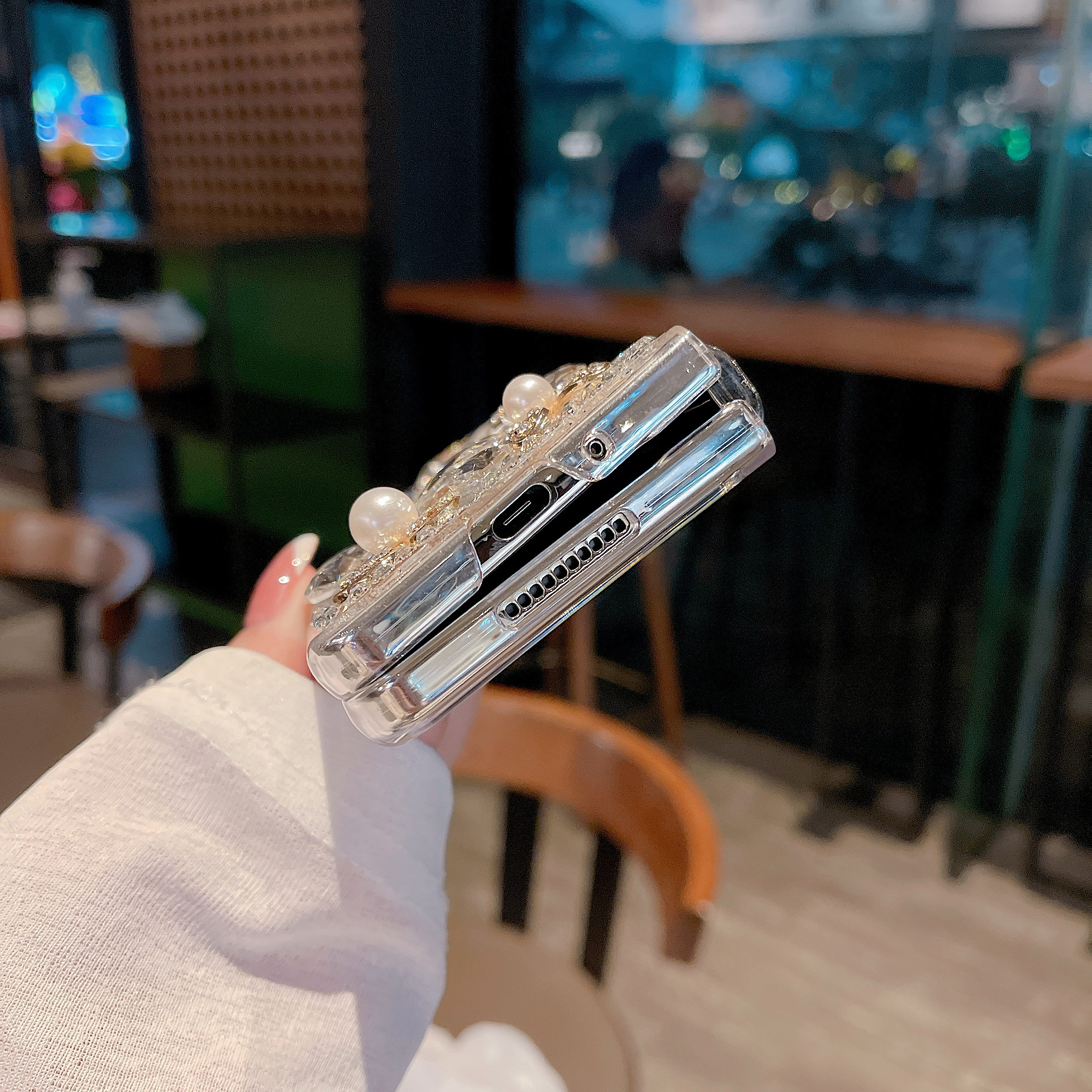 เคสโทรศัพท์หรูหรามีสไตล์สำหรับ Samsung Z Fold4/3