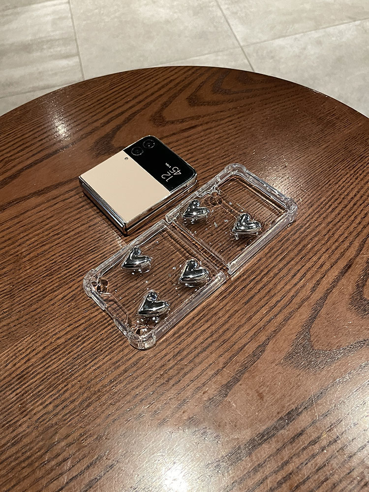 เหมาะสำหรับ Samsung Z Flip4/3 เคสโทรศัพท์มือถือที่สร้างสรรค์ใหม่