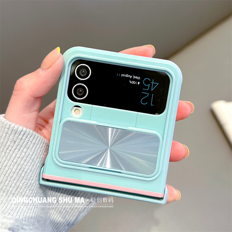 เหมาะสำหรับ Samsung Z Flip3/4 Dopamine Fashion Explosion Phone Case