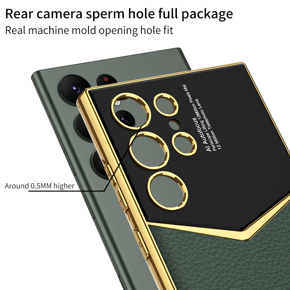 เหมาะสำหรับ Samsung S23 ซีรีย์เคสโทรศัพท์มือถือบุคลิกภาพทางธุรกิจแบบรวมทุกอย่าง