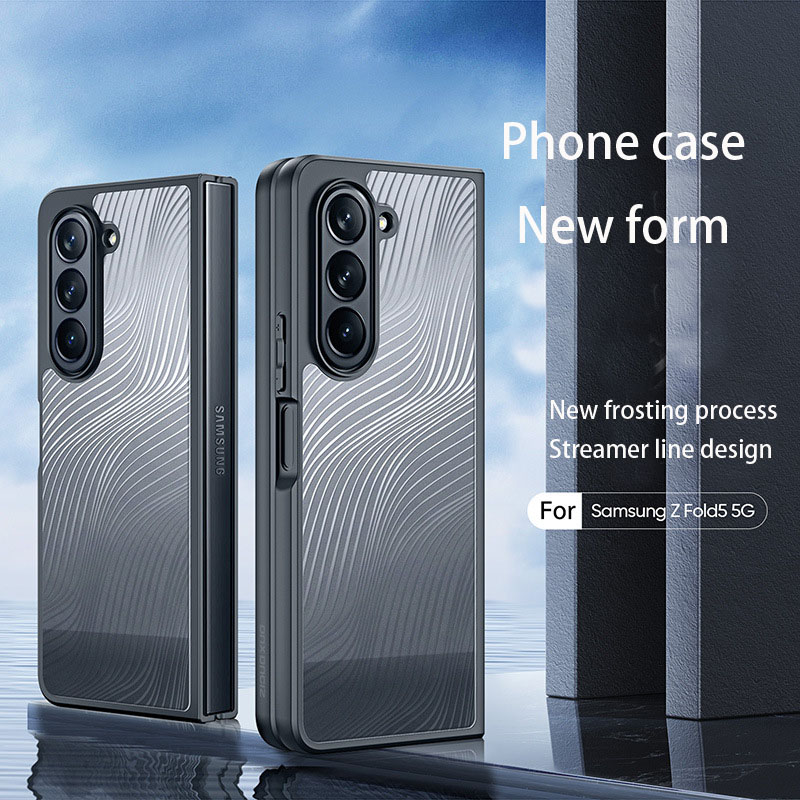 เหมาะสำหรับ Samsung Z Fold3/4 แฟชั่นเคสโทรศัพท์มือถือใหม่