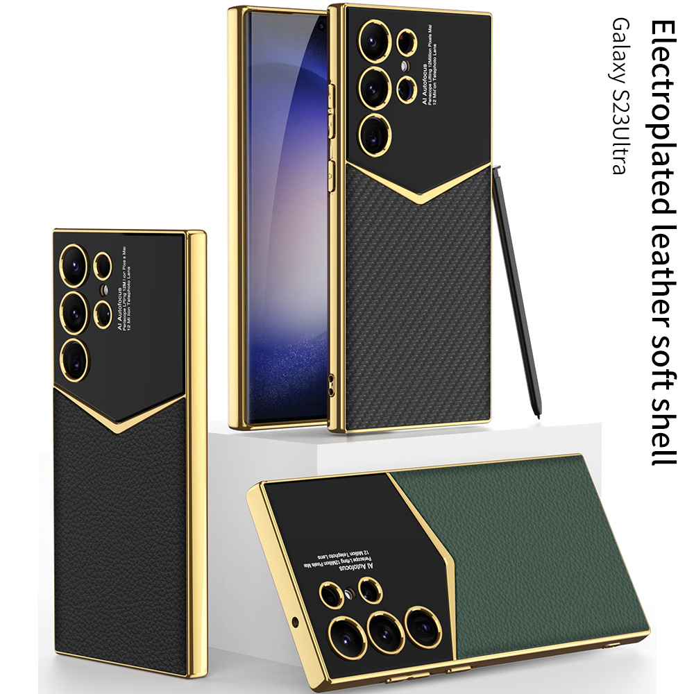 เหมาะสำหรับ Samsung S23 ซีรีย์เคสโทรศัพท์มือถือบุคลิกภาพทางธุรกิจแบบรวมทุกอย่าง