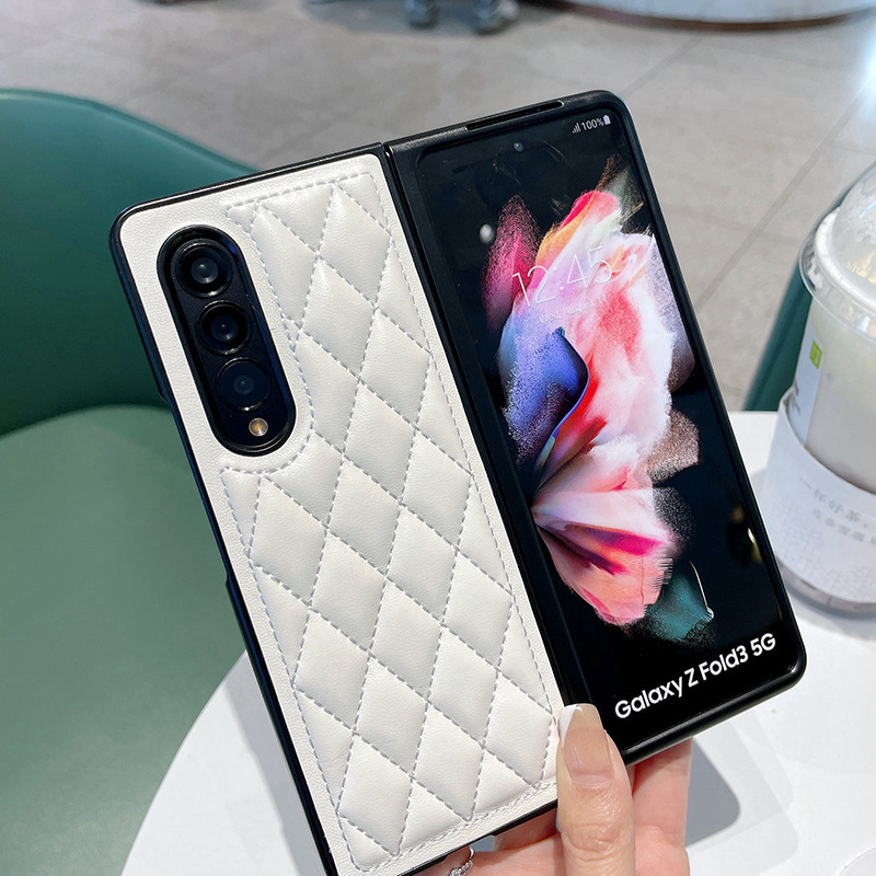 เหมาะสำหรับซองโทรศัพท์หนังคุณภาพสูง Samsung Z Fold3/4