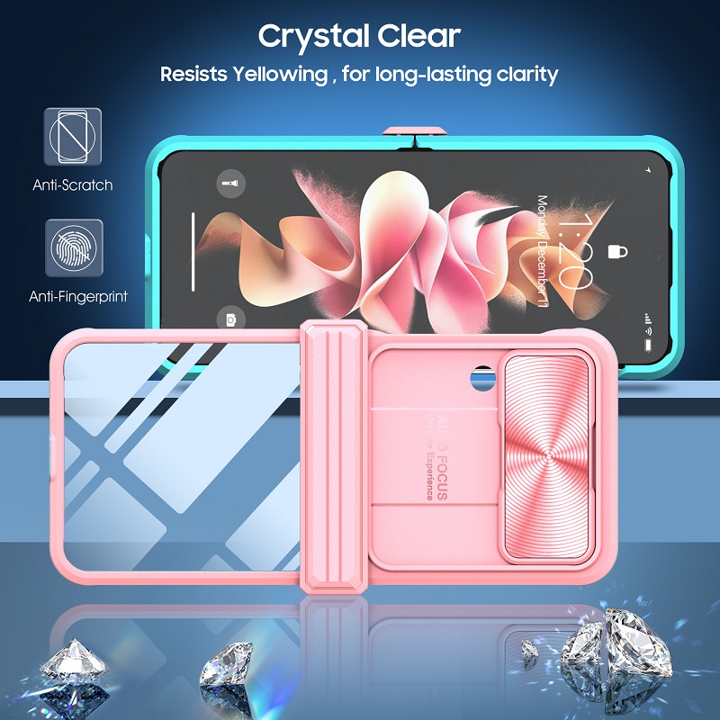 เหมาะสำหรับ Samsung Z Flip3/4 Dopamine Fashion Explosion Phone Case