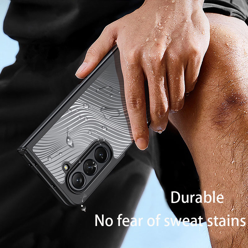 เหมาะสำหรับ Samsung Z Fold3/4 แฟชั่นเคสโทรศัพท์มือถือใหม่