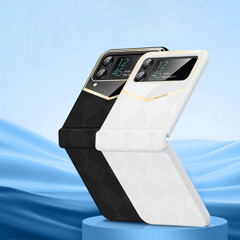 เหมาะสำหรับ Samsung Z Flip4/3 เนื้อหนังเกรดสูง รวมทุกอย่าง เคสโทรศัพท์มือถือกันกระแทก