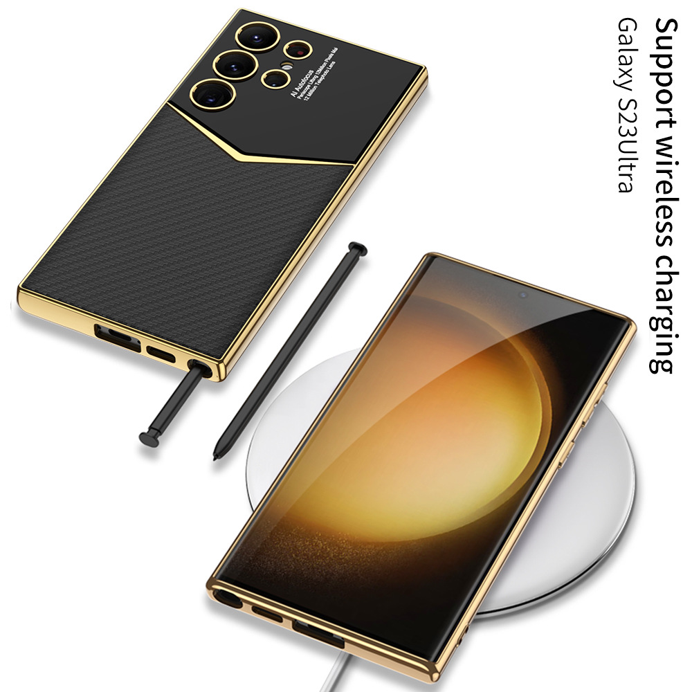 เหมาะสำหรับ Samsung S23 ซีรีย์เคสโทรศัพท์มือถือบุคลิกภาพทางธุรกิจแบบรวมทุกอย่าง