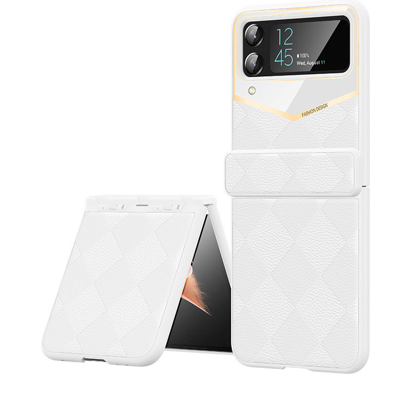 เหมาะสำหรับ Samsung Z Flip4/3 เนื้อหนังเกรดสูง รวมทุกอย่าง เคสโทรศัพท์มือถือกันกระแทก