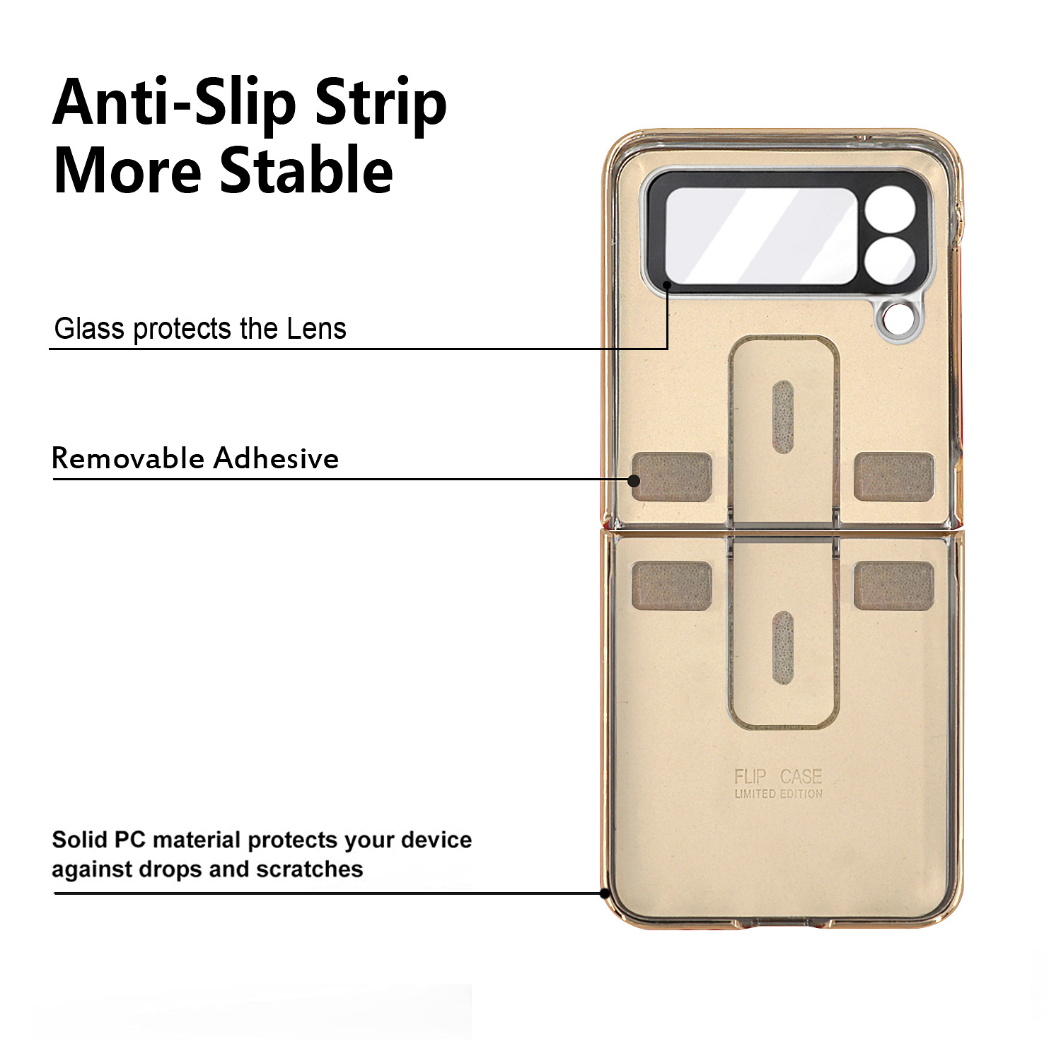 เหมาะสำหรับ Samsung Z Flip4/3 เคสโทรศัพท์มือถือแฟชั่นสร้างสรรค์พร้อมผ้าพันคอไหมและแบบพกพา