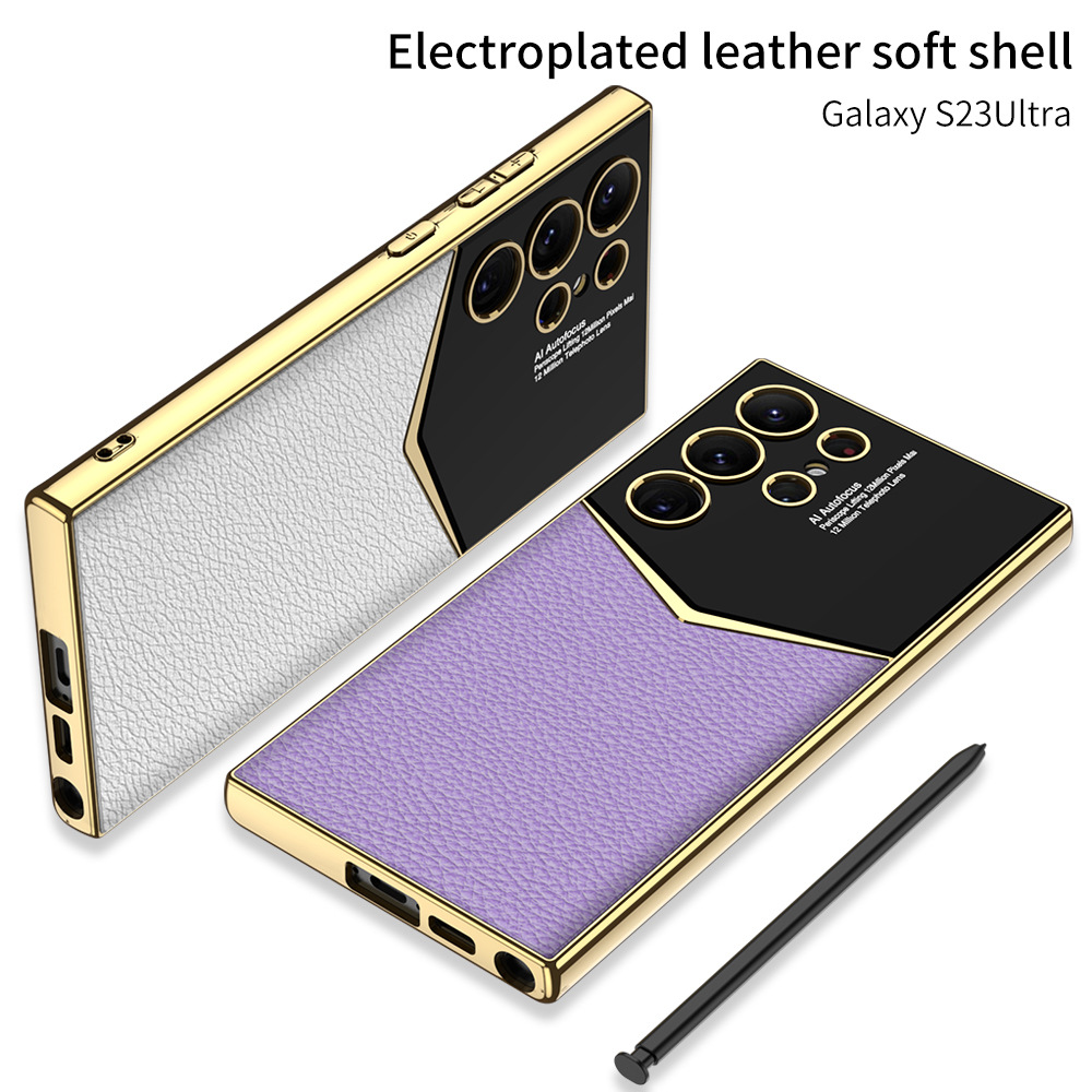 เหมาะสำหรับ Samsung S23 ซีรีย์เคสโทรศัพท์มือถือบุคลิกภาพทางธุรกิจแบบรวมทุกอย่าง