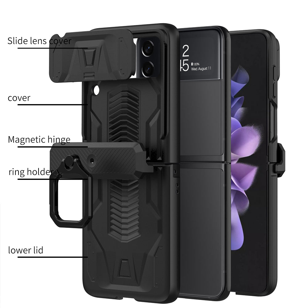 Shockproof Phone Case with Back Cover for Samsung Galaxy Z Flip4 Flip3