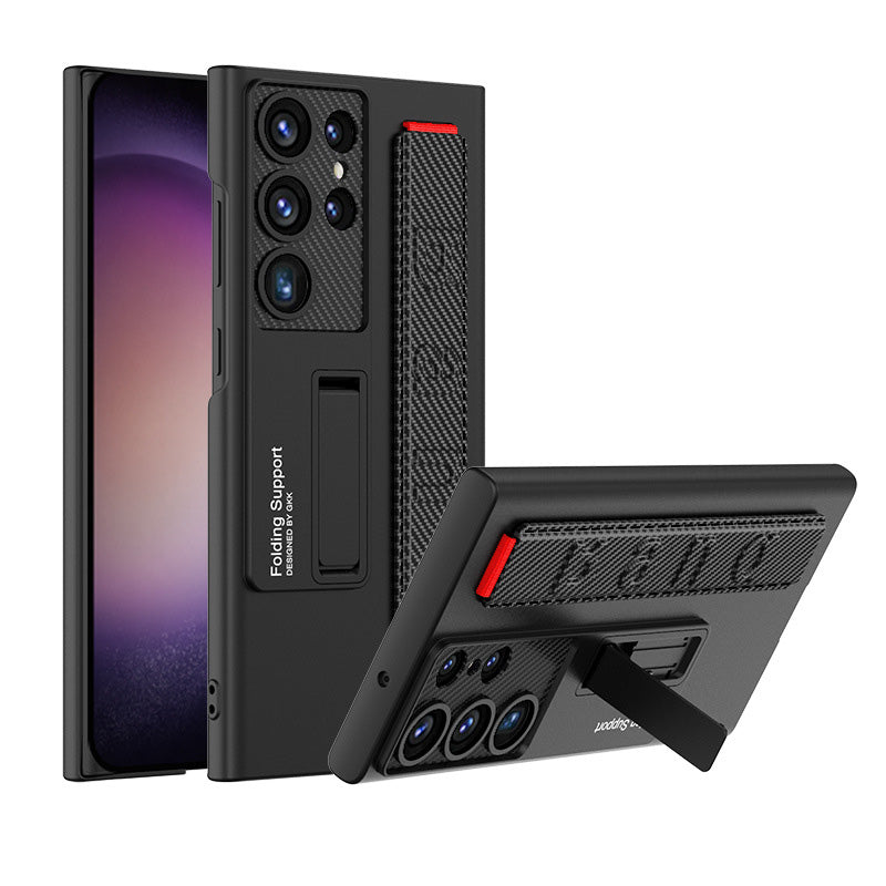 Compatible with Samsung S Series Wristband Holder Full Coverage Phone Case