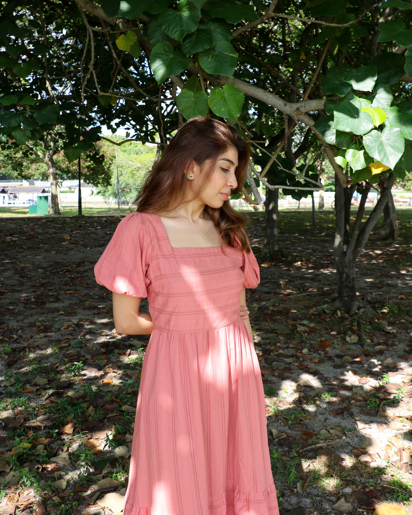 Edith Dress in Brick