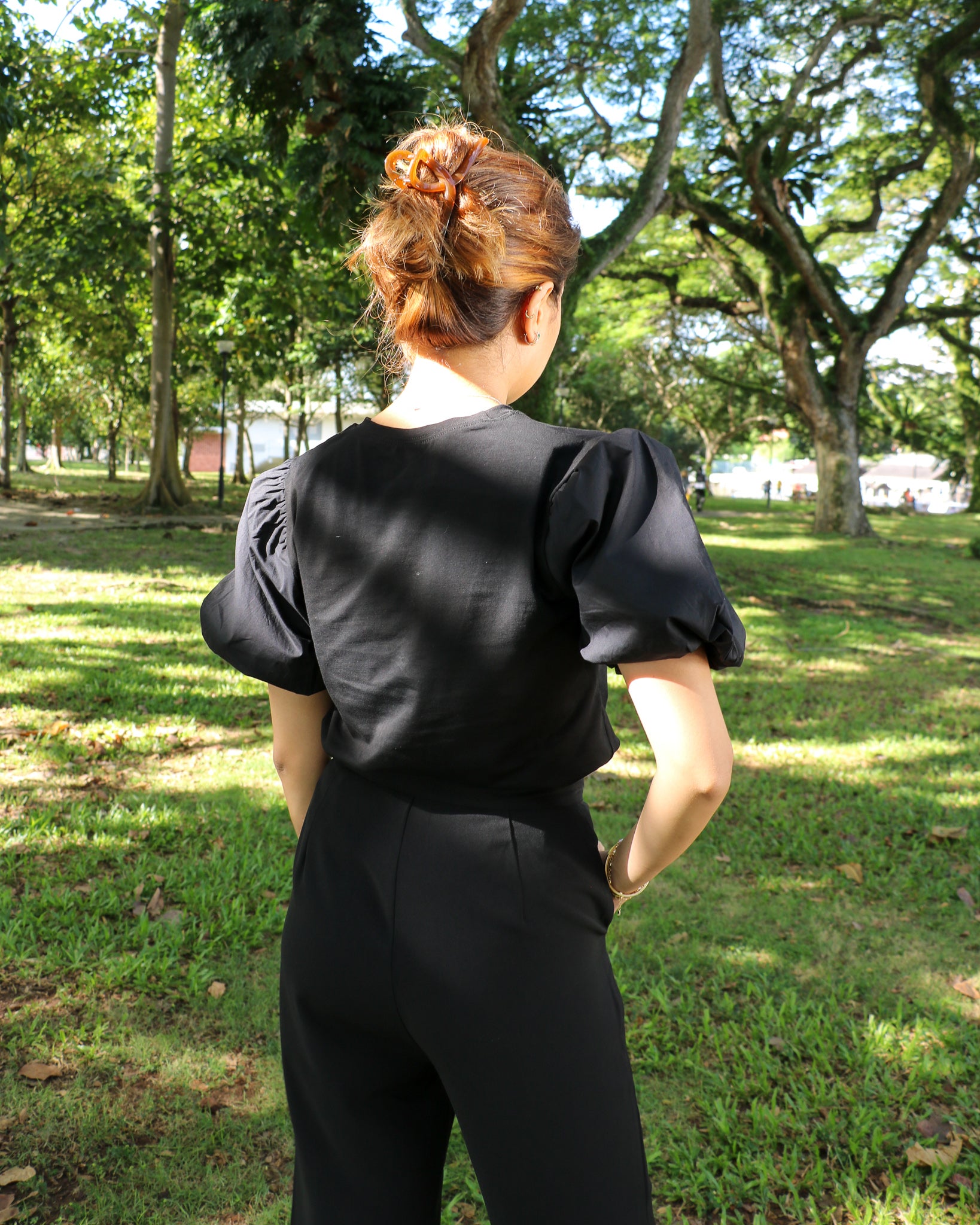 Lorraine Top in Black
