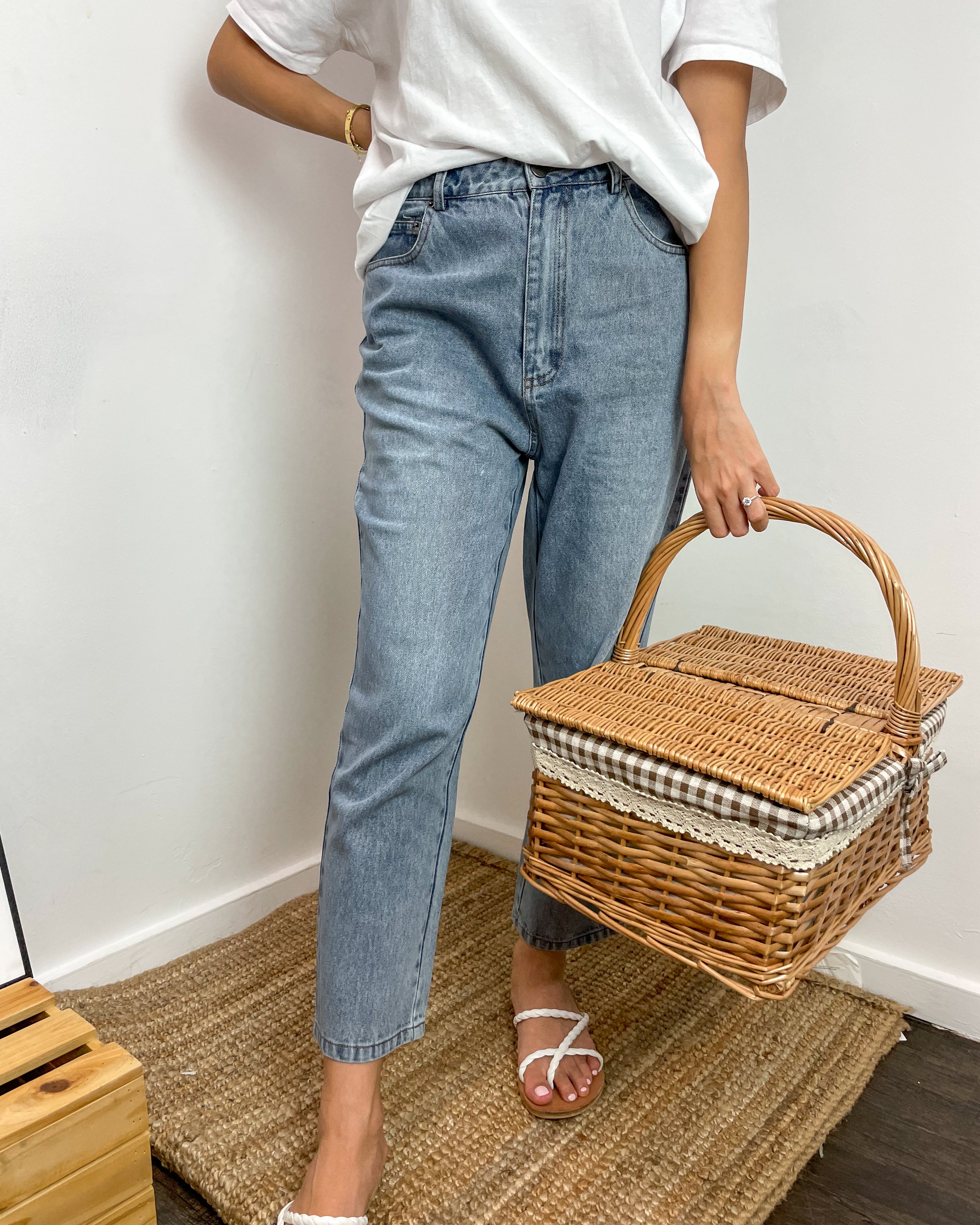 Maddison Jeans in Acid Wash